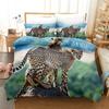 Постельные комплекты The Lover White Swan Animal Duvet Quilt Cover Set Синий Розовый Одеяло Постельное белье и Наволочка