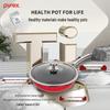Набор посуды Corning VISIONS Little Red Dot Titanium, 3 предмета, А