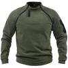 Men's Tactical Outdoor Jacket Hunting Clothes Warm Zippers Fleece Pullover Man Windproof Spring Winter Coat Thermal Underwear