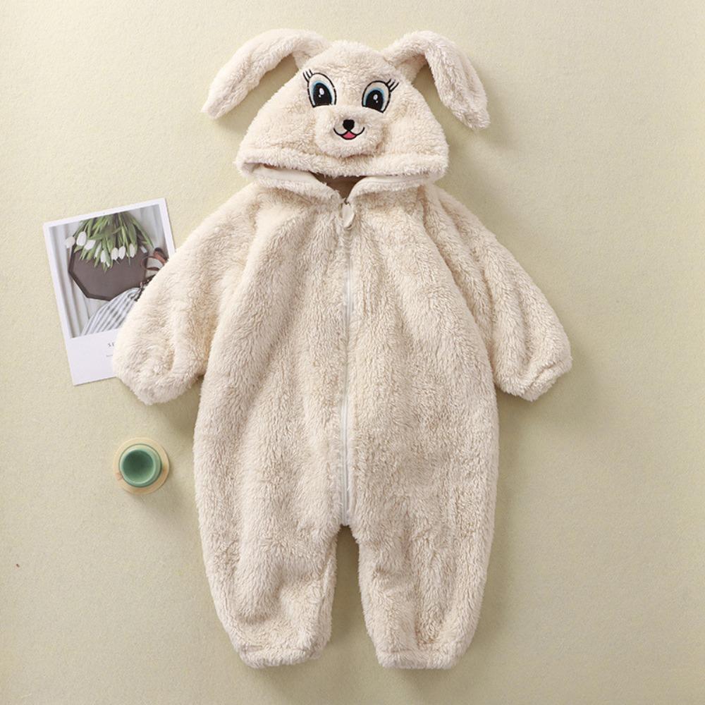 Panda Rabbit Pattern Baby Romper Pajamas 0-24months Toddler Outfit Boy Girl