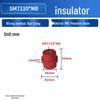 Изолятор SM MNS 30*30 Ненасыщенный Полиэстер BMC SMC