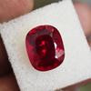 10 Ct EXQUISITE Cushion Cut   Natural Red Ruby Loose Gemstone