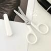Kids Scissors with Cover, Safety Protection Design Sharp Scissors, Comfortable Grip Safety Scissors for School Office Home Craft Tools