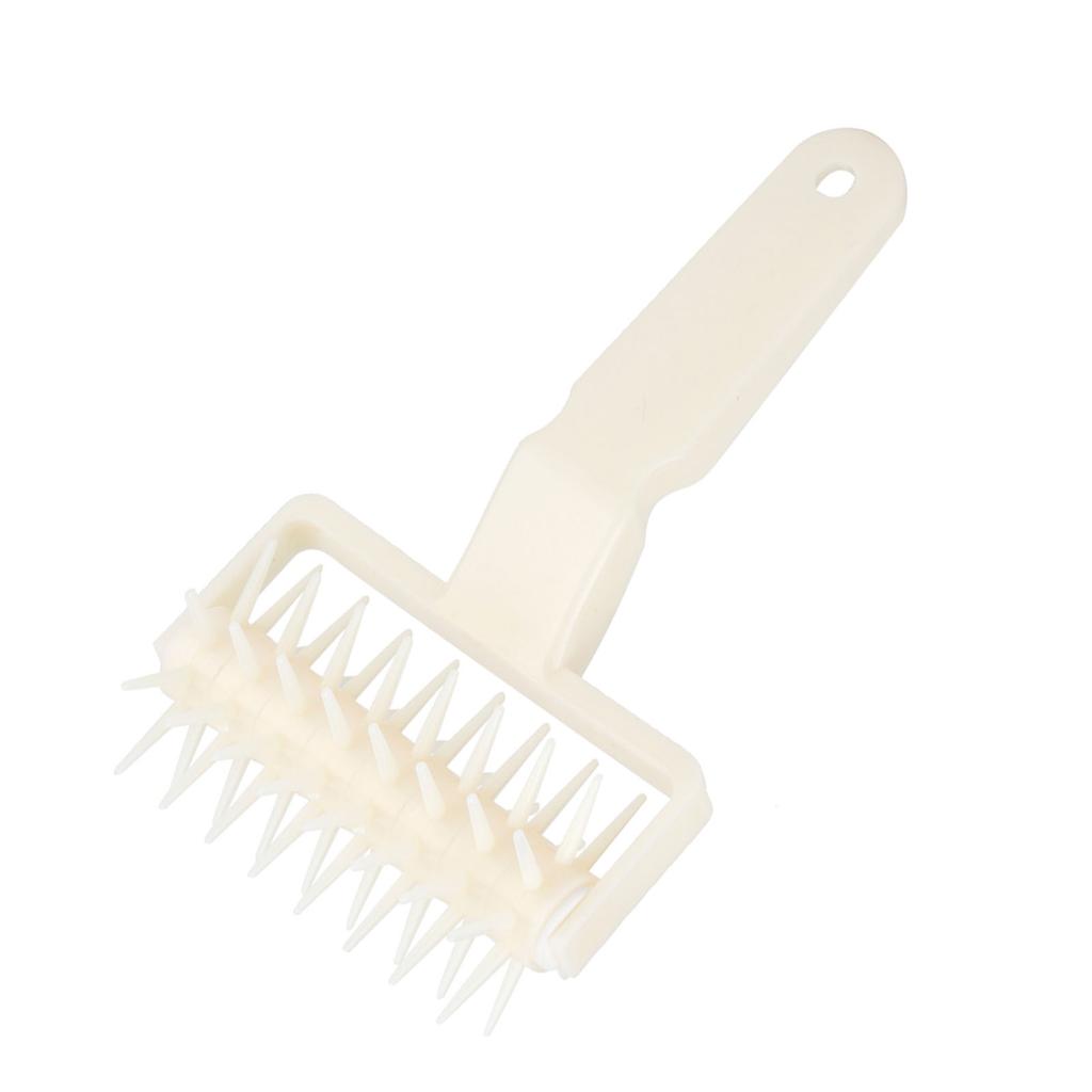 DIY Plastic Pizza Cookies Dough Roller Pastry Pie Needle Wheels Cutter Cake Bread Hole Punch Baking Tools