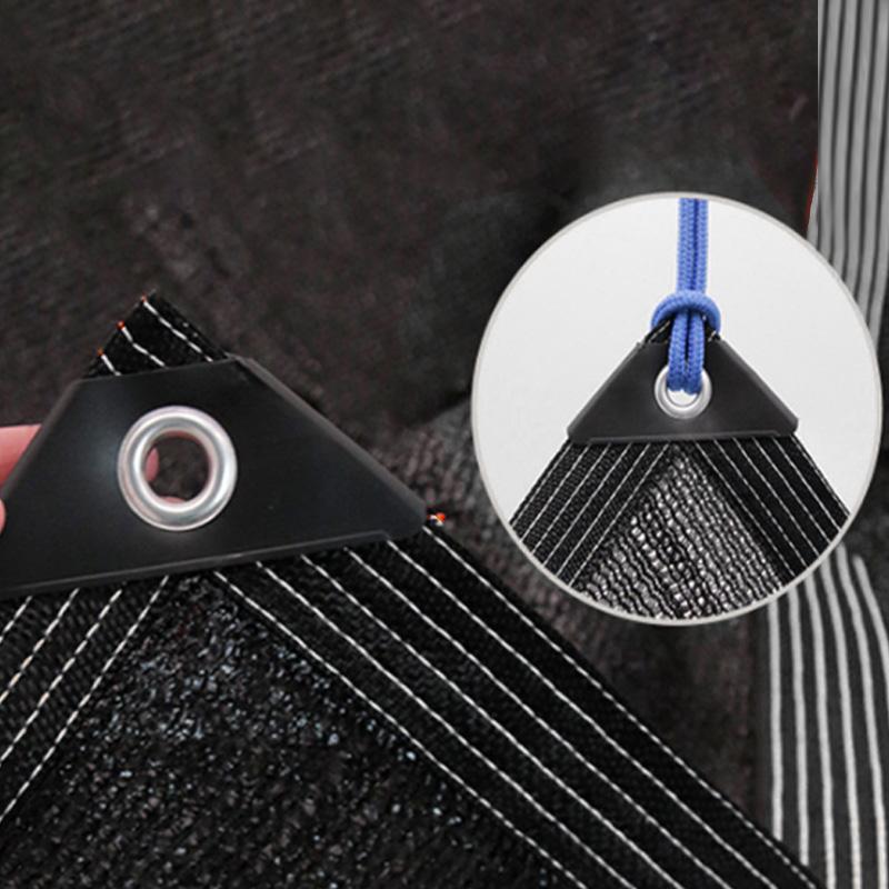 1шт затеняющий тент растения солнцезащитный чехол черный солнцезащитный сетка солнцезащитный парус защита от ультрафиолета