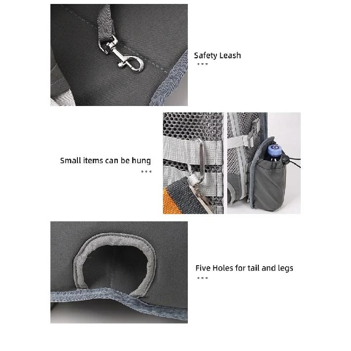Pet Carrier Backpack Adjustable Cat Dog Travel Bag Carrying Small Medium Dog Bulldog Transport Dog Bag Pet Supplies Perro