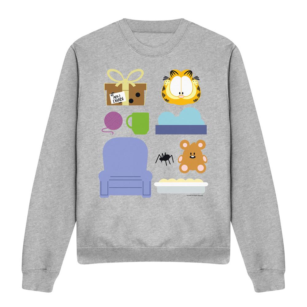 Garfield Unisex Adult Gift Set Sweatshirt