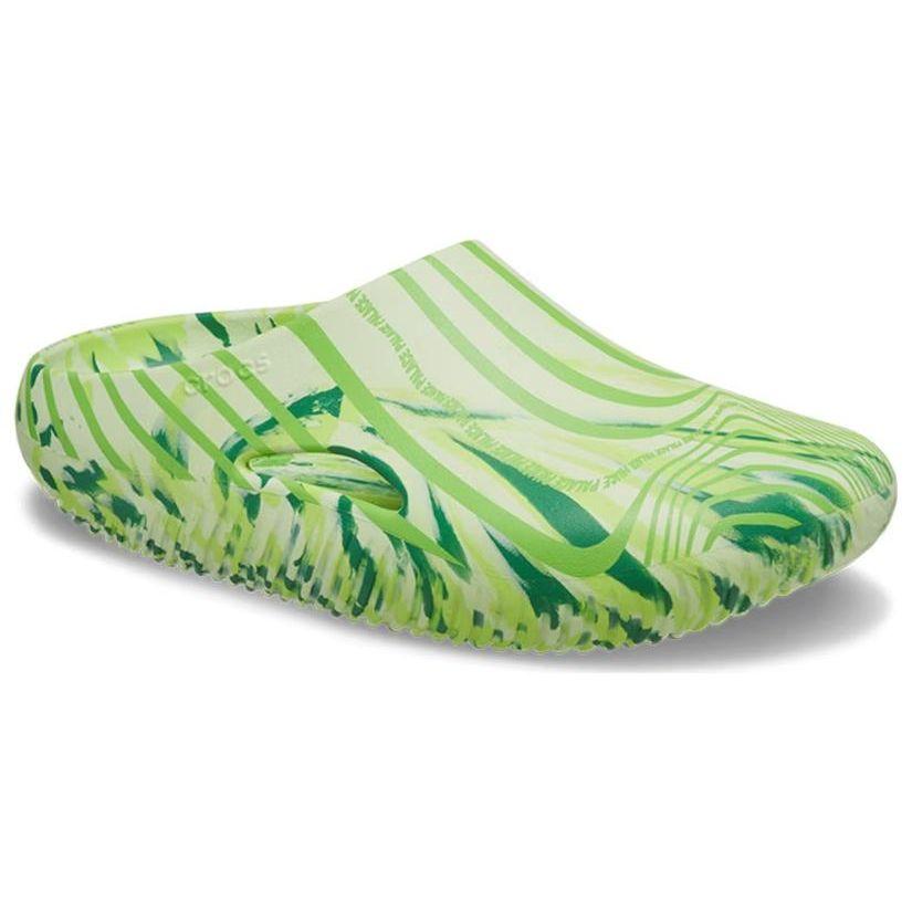 Crocs Palace X Mellow Slide Celery Unisex Sneakers Green Multi 209383-3UB