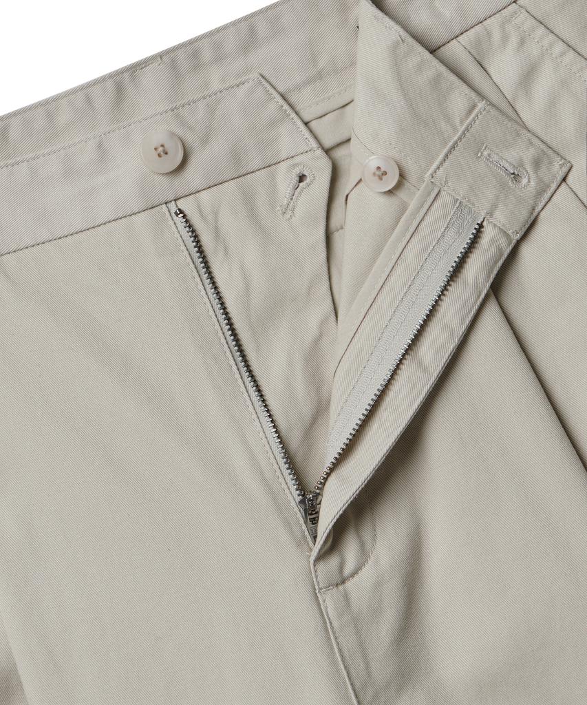 MUSINSA STANDARD Two-Tuck Wide Chino Pants [Light Beige]