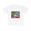 Vibrant Art Tee | Unisex Cotton T-Shirt | Colorful Vampirella Graphic Shirt