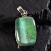 Extremely Rare 31 Ct Natural Opal Cushion Pendant   925 Sterling Silver