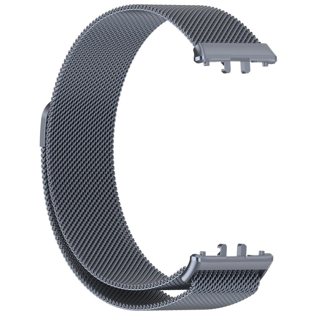 Ремешок из нержавеющей стали для браслета Samsung Galaxy Fit3 - Milanis Strong Magnetic Wrist Strap Replacement Watch Band Black Silver Pink Gold