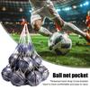 Extra Large Mesh Ball Bag Drawstring Soccer Ball Bag Heavy Duty Sports Net Sack Ball Storage Bag for Soccer Basketball Volleyball Gym Equipment
