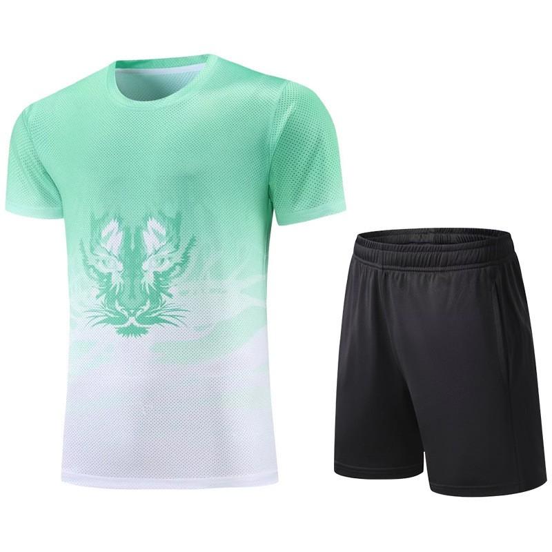 Quick-Dry Breathable Badminton Set Men Women Kids Training Competition Sportswear Lightweight Athletic Jersey