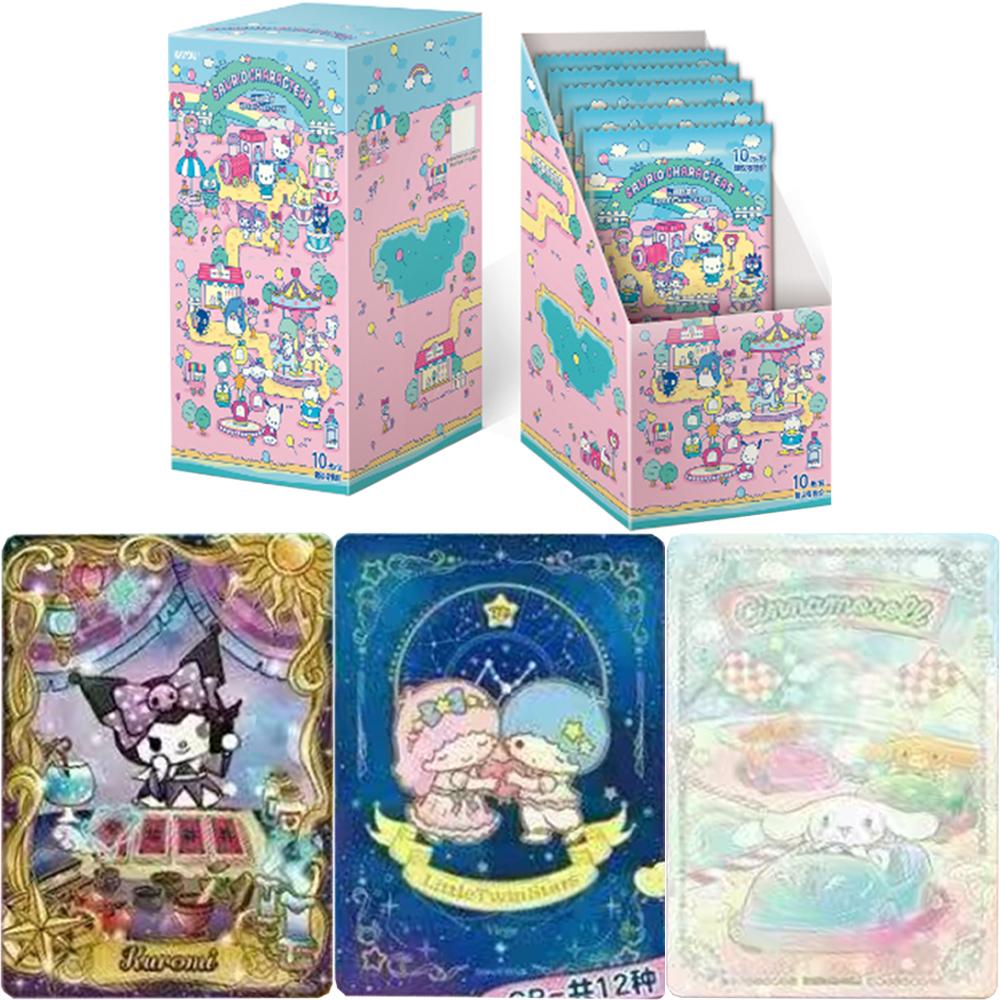 Genuine Sanrio Card Dreamland Paradise Series Honey Dream Sanrio Family Movie Pack Anime Collectible Cards Toys Gifts