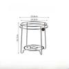 Stainless Steel Trash Bag Rack Space Saving Waste Organizer Stand  Home Storage