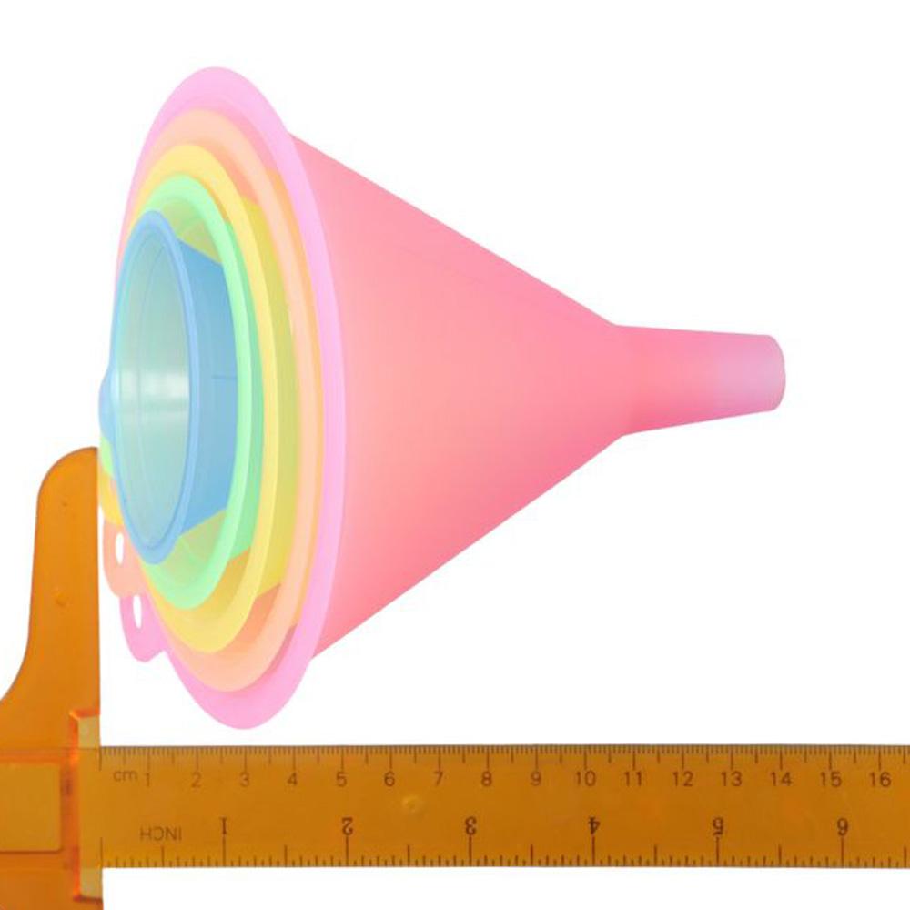 5 шт. 5 размеров пластиковая кулинарная воронка цветной инструмент для дозирования жидкости специи, порошок, эфирные масла