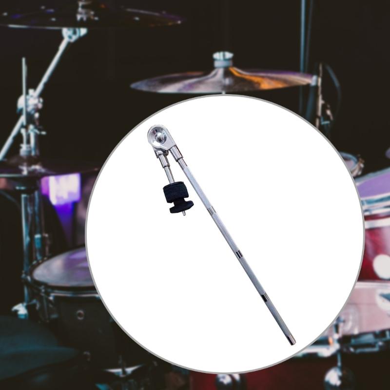 Металлический зажим-трещотка для тарелки, удлинитель, замена, регулируемый держатель для тарелки, длинный зажим-журавль для тарелки для барабанной установки