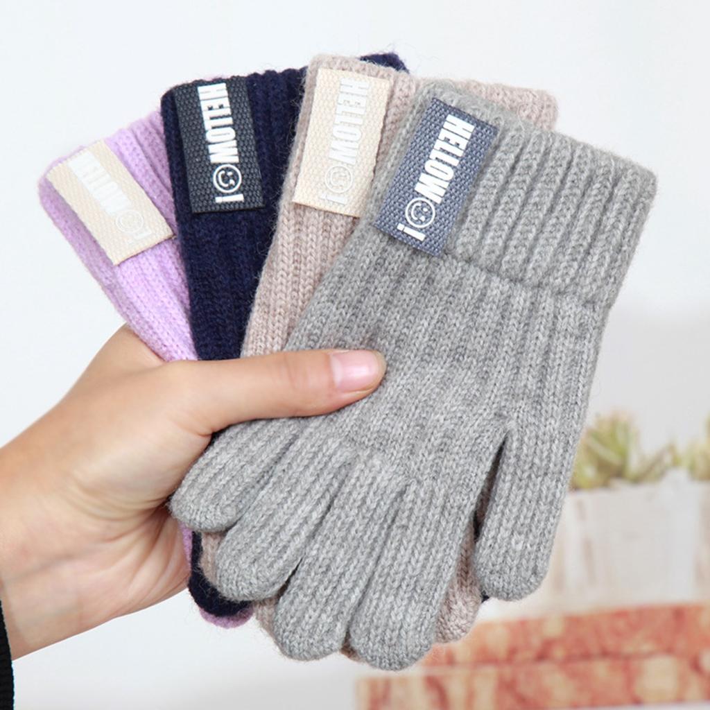 Зимние детские перчатки, для мальчиков, в детский сад, для учеников начальной школы, детские бархатные перчатки, теплые перчатки для детей среднего и старшего возраста