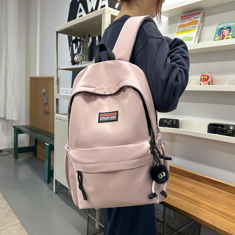 Студенческий школьный рюкзак большой вместимости, легкий нейлоновый рюкзак для путешествий