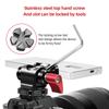 Camera Monitor Mount Cold Shoe Mount Adapter Aluminum Alloy with 1/4 Inch Screw for Mounting Camera
