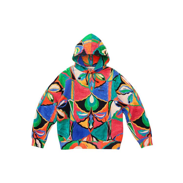 Supreme X Emilio Pucci Hooded Sweatshirt SUP-SS21-791