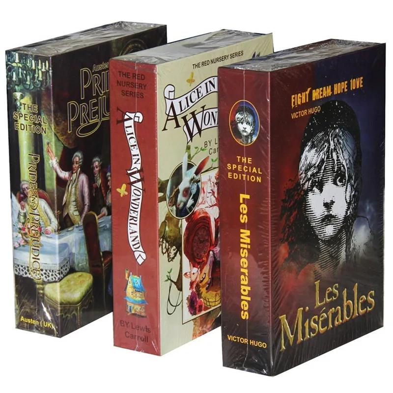 Домашний сейф высокого качества секретная книга скрытый сейф сейф копилка монет копилка денежный ящик металл сталь моделирование классические книги