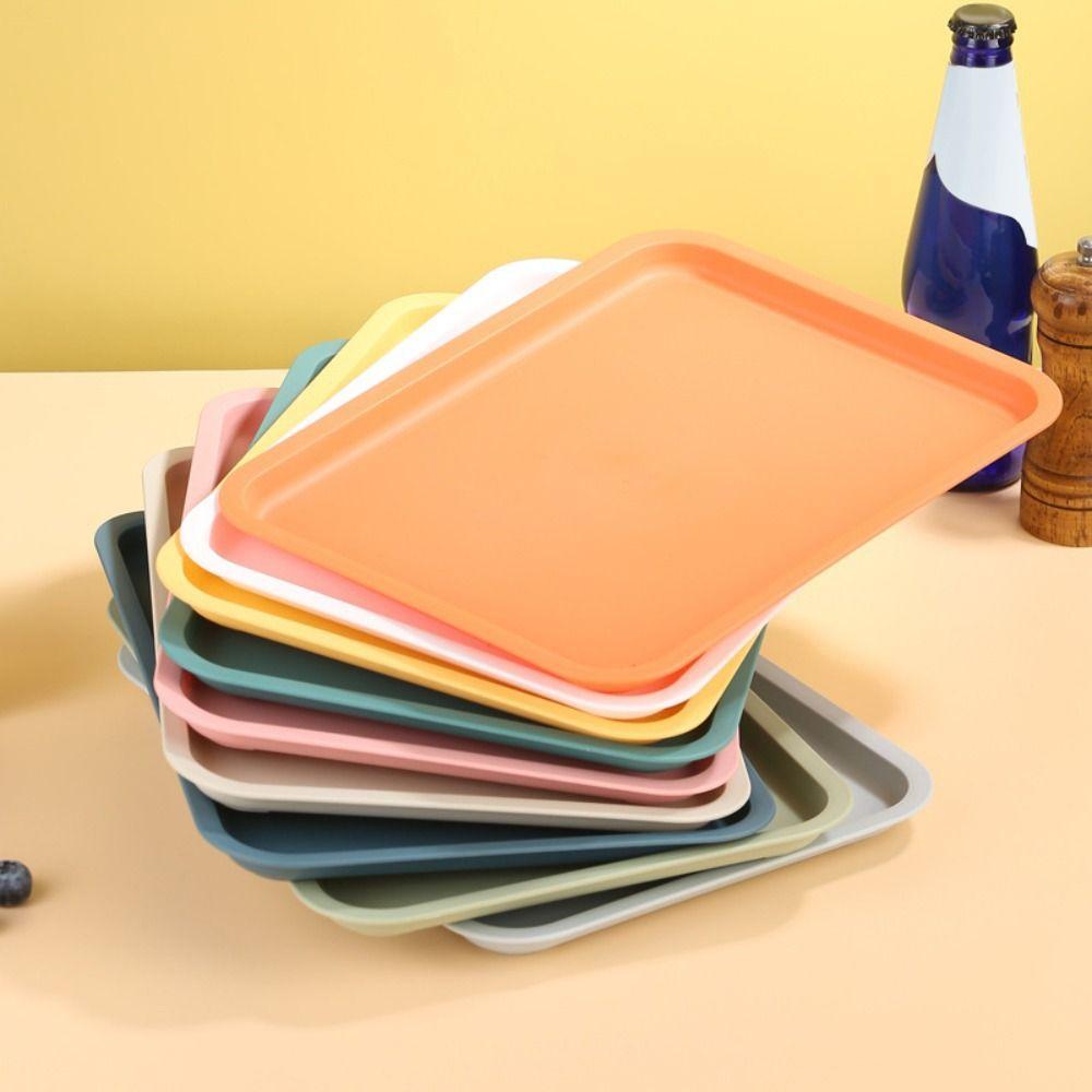 Plastic Pallet Rectangular Storage Tray Nordic Tray Dining