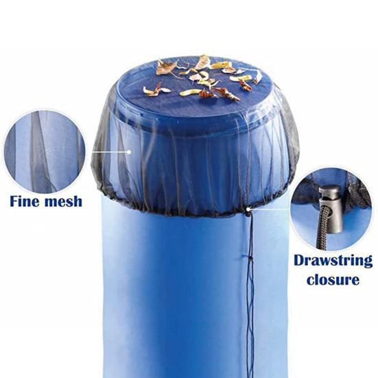 Ведра для воды Сетчатые чехлы Конструкция на шнурке Простая в использовании сетчатая крышка Защита от комаров Всесезонно