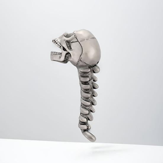 Bottle Opener Ergonomic Grip Unique Opener Gothic Skull Design Halloween Decor Portable Bartender Party Essential