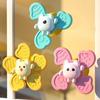 Baby Bath Toys Funny Bathing Sucker Spinner Suction Cup Cartoon Rattles Fidget Educational Toys For Children Boys Gift