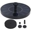 7V 1.4W Solar Fountain 150L/h Stream High Conversion Efficiency Solar Water Fountain Solar Floating