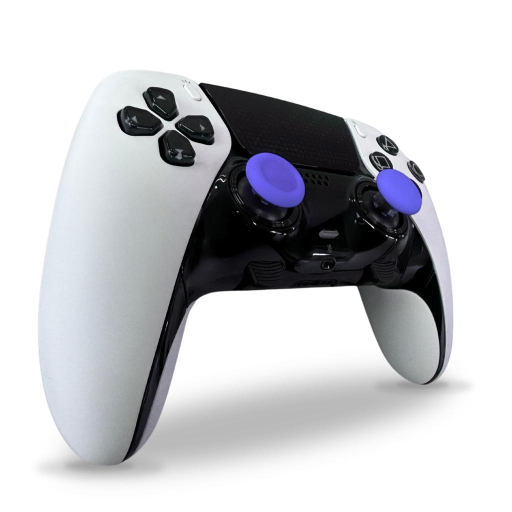 Совместимый с контроллером Karaful Gaming PS5 Edge сменный колпачок для джойстика купольного типа стандартного типа 6 шт. (синий)