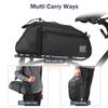 Bike Rack Bag Water Repellent Cycling Bike Rear Seat Bag Bike Trunk Cargo Pack Road Bike Carrier Bag
