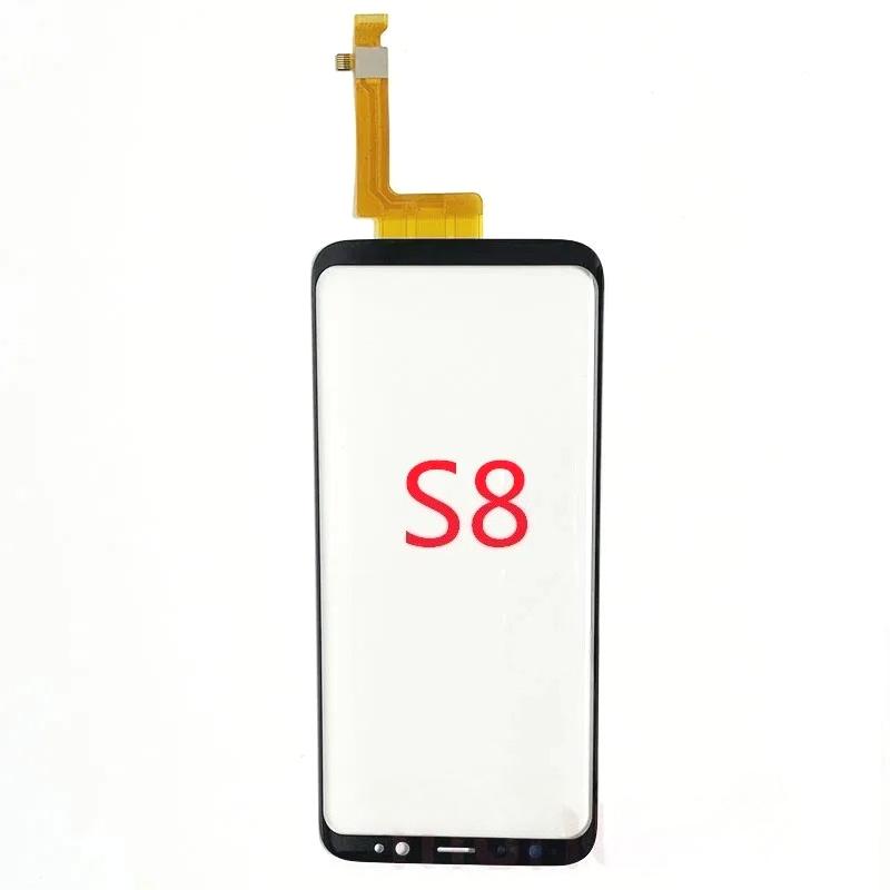 Стекло с тачскрином с OCA-дигитайзером, с проводами для пайки, установка для Samsung Galaxy Edge S8 S9 S10 S20 Ultra Note 8, ремонт LCD