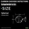 Монитор CO2 для аквариума с детектором из боросиликатного стекла