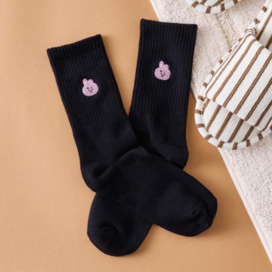 BT21 Вышитые носки серии Daily Basic