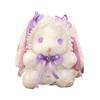 Cute Purple Fairy Rabbit Plush Toy Sleeping Companion Lolita Doll Bed Doll Festival Gift