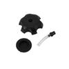 Universal 50mm Plastic Black Racing Gas Fuel Tank Cap With Vent Cap For Yamaha Kawasaki Honda Suzuki Motorcycle Dirt Bike ATV Fuel Tank Caps3