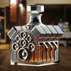 V8 Engines Whisky Bottle Creative Wine Decanter Decoration Personalized Whiskey Bottle Home Bar Ornament