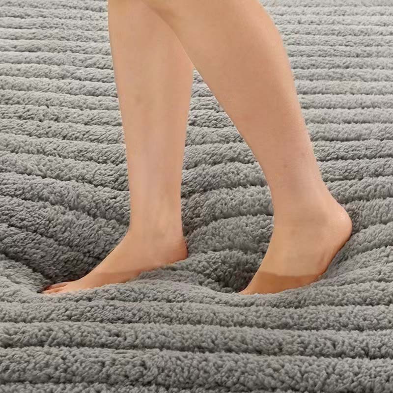 Зимний дышащий удобный студенческий общий матрас, топпер, теплый плюшевый матрас против клещей, мягкий утолщенный коврик для постельного белья