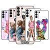 Чехол для телефона Super Mom Baby Girl Boy для Samsung Galaxy S22 Pro S21 S20 Ultra FE S10 Lite 5G S10E S9 S8 Plus, мягкий черный чехол из ТПУ