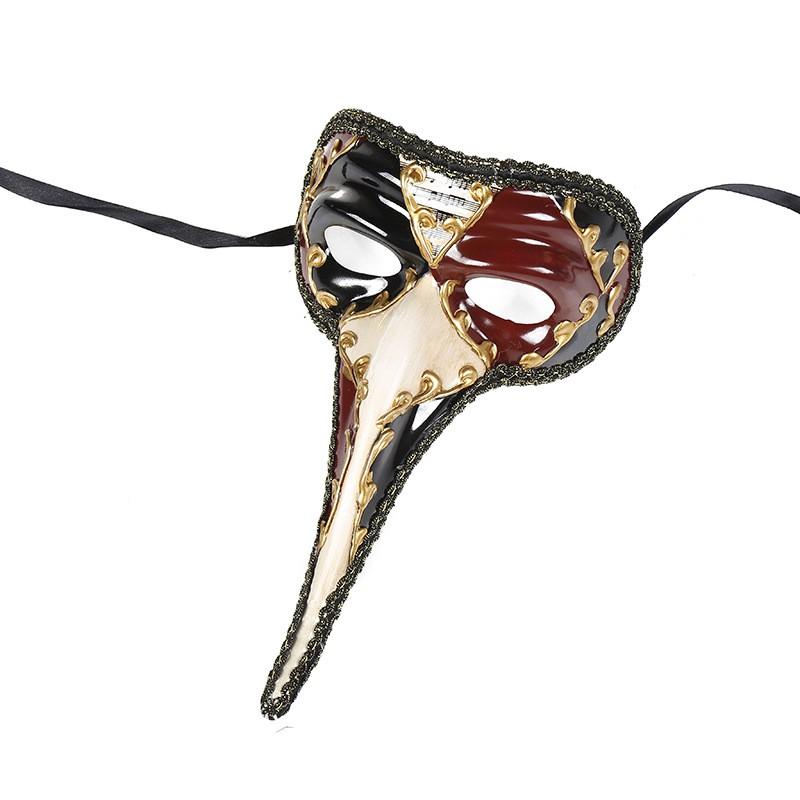 Halloween Masquerade Long Nose Mask Costume Party Decorative Prop