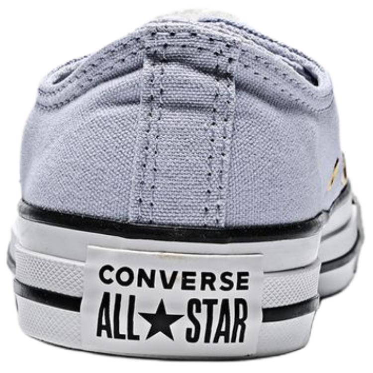 Converse Кеды Chuck Taylor Сезонные Удобные Низкие Канвасовые Унисекс Серый A18309C
