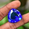 Natural Blue Sapphire Loose Gemstone Sri Lanka Trillion Cut 48.3 ct Flawless September Birthstone