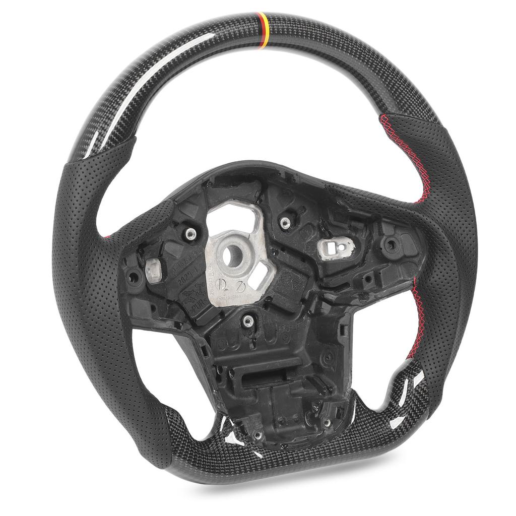 Carbon Fiber Steering Wheel Perforated Leather Fit For GR Supra A90 J29 2020 to 2024