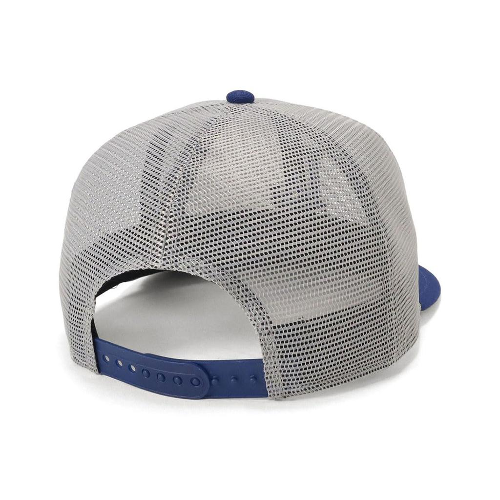 Кепка-сетка MLB ALLMESH Полностью сетчатая LA Royal 950TR ALL MESH LOSDOD GRY DROY 14388563 NER36C0370 [New Era] Серая/Темная M/L