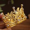 Bridal Wedding Tiaras  Little Crown Brithday Cake Baking Decorative Head Jewelry Children'S Small Diadem Hair Accessories