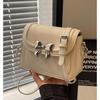 New Bag 2025 New Fashion Trend Messenger Bag Popular Versatile Ins Women's Shoulder Small Square Bag