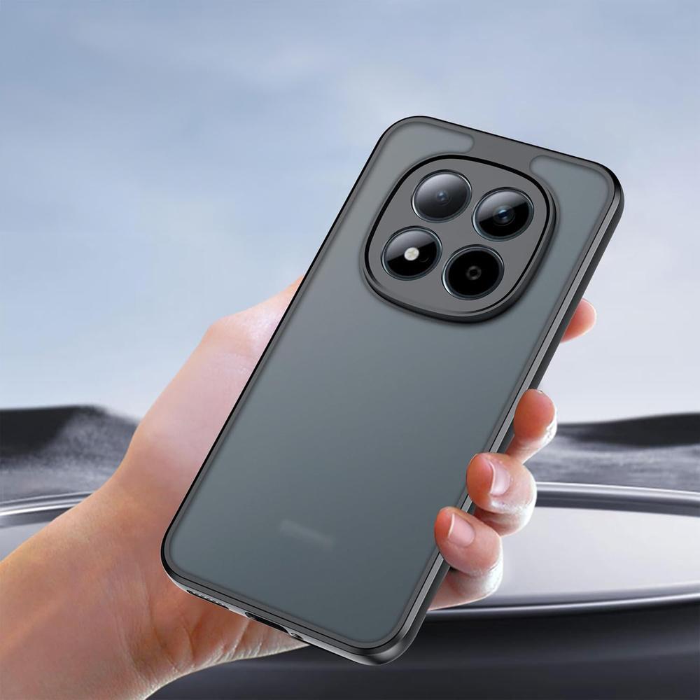 Case for Xiaomi Redmi Note 15 Pro 4G, Fusion Hybrid, Matte Black